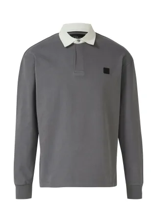 s.Oliver BLACK LABEL - Polo-Shirt grau - Gr. - L