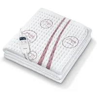 BEURER Wärmeunterbett UB 91 Cosy, 2 Temperaturzonen, 50 x 80 cm, waschbar, Matratzenheizung mit 2 Wärmezonen und variabler Abschaltautomatik