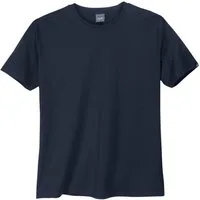 AHORN SPORTSWEAR Rundhalsshirt Ahorn Basic Rundhals T-Shirt dunkelblau Übergrößen
