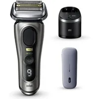 Braun Elektrorasierer 9575cc Wet&Dry Series 9 - Trocken-Nass Rasierer - grau