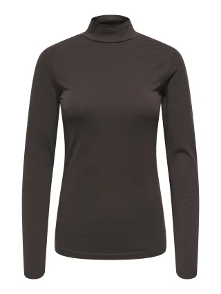 JDY - JDYAVA NEW TURTLENECK TOP JRS NOOS Chocolate Torte - Gr. - S