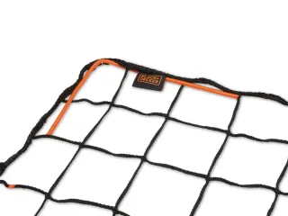 BLACK & DECKER Frachtnetz, 1,6x2,5 m, orange-schwarz