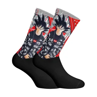 Elastische bedruckte lange Socken für Unisex