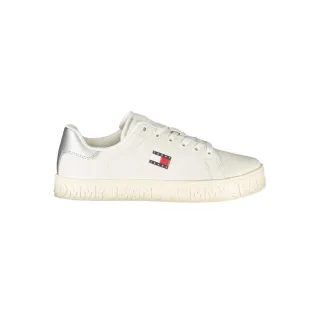 Tommy Hilfiger Bianco Polyurethan Damen Sneaker