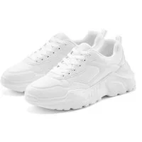 LASCANA Turnschuhe, Halbschuh, Sportschuh, Freizeitschuh, Schnürschuh, Sneaker mit leichter Chunky Sohle VEGAN