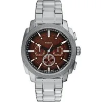 Fossil Chronograph Machine FS6144, Quarzuhr, Armbanduhr, Herrenuhr, Edelstahlarmband, analog