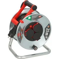 Brennenstuhl Garant S V2 IP44 Kabeltrommel 25m outdoor, Made in Germany Kabeltrommel 3-fach (Kabellänge 25 m)