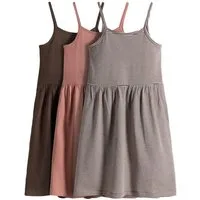 The Set Trägerkleid The Set Trägerkleid mit Rückenschleife, 3er-Pack (3-tlg)