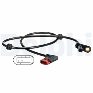 Delphi ABS-Sensor hinten Mercedes S-Klasse W221 SS20543