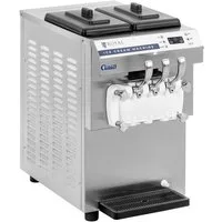 Royal Catering Eismaschine Softeismaschine 16 l/h 1350W LED Sorbet Frozen-Yoghurt-Maschine Gastro, 1350 W