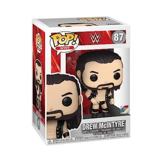 Funko Pop! WWE: Drew McIntyre - Vinyl-Sammelfigur - Geschenkidee - Offizielle Handelswaren - Spielzeug Für Kinder und Erwachsene - Sports Fans - Modellfigur Für Sammler und Display