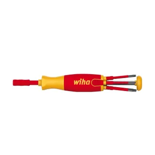 Wiha Schraubendreher mit Bit Magazin LiftUp electric TORX mit 6 slimBits - 41157