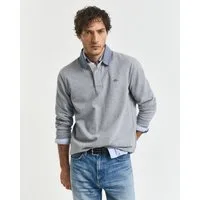 Gant Langarm-Poloshirt REG CHAMBRAY HEAVY RUGGER
