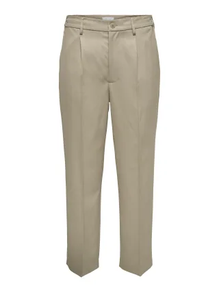 ONLY&SONS - ONSMIRO TAILOR LOOSE 0346 PANT FRML NOOS Chinchilla - Gr. - XL