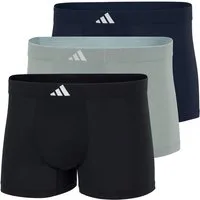 adidas Sportswear Trunk Active Micro Tech (3er Pack) ohne Eingriff, weiche Nähte, elastisch, Microfaser, Single Jersey