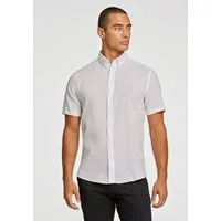 LINDBERGH Leinenhemd Leinenhemd (Kurzarm) Slim Fit