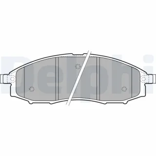 Delphi Bremsbel?ge vorne Nissan Murano Navara Np300 Pathfinder Pick