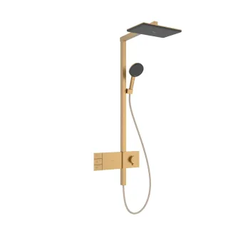 Hansgrohe Showerpipe Raindance Alive Q 210/340 2jet mit Thermostat brushed bronze , 24590140 24590140