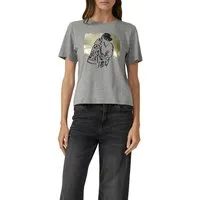 s.Oliver T-Shirt mit Flitzer-Print