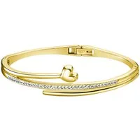 Lotus Armreif für Damen Bliss LS2123-2/1 Edelstahl Herz vergoldet