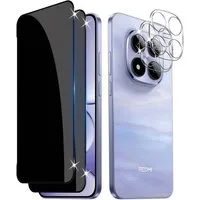 SmartUP Displayschutzglas 2X Schutzglas für Xiaomi Redmi Note 15 Pro 5G Blickschutz Full Screen für Xiaomi Redmi Note 15 Pro 5G, 4 Stück, Anti-Spy, Blickschutz, Privacy