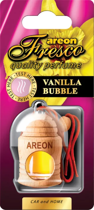 2x Original Areon FRESCO Parfüm Duftdose Duftbaum Lufterfrischer Vanille Bubble