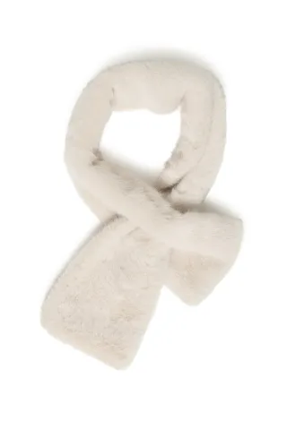 ICHI - Kuscheliger Schal beige - Gr. - ONE
