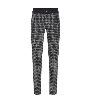 CAMBIO - Ranee black white micro check - Gr. - 28