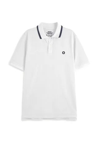 ecoalf - Polo-Jersey - Rayan weiß - Gr. - L