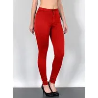 ESRA Skinny-fit-Jeans Z92 Damen Jeans Skinny Hose High Waist