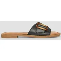s.Oliver Sandalen Sandale Slides mit Schmuck-Detail