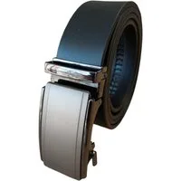 Ware aus aller Welt Ledergürtel mit moderner Automatik Schnalle stilvoller Herrengürtel 3,6 cm breit