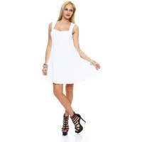 Mississhop Sommerkleid Damenkleid mit breiten Trägern und ausgestelltem Schnitt