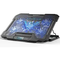 Forrlite Notebook-Kühler Notebook-Kühler, Laptop Kühler Gaming-Notebook Cooling Pad, Kühlmatte für 12-18 Zoll Notebook, Laptop (5 Ventilatoren)