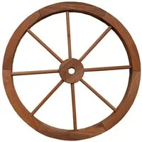 HTI-Line Gartenfigur Wagenrad Heidi, (Stück, 1 St., 1 Wagenrad), Dekoration Holz