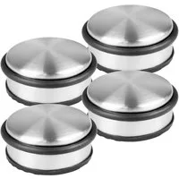 hrb Bodentürstopper Türstopper aus Edelstahl schwerer Stopper für Boden (4 St)