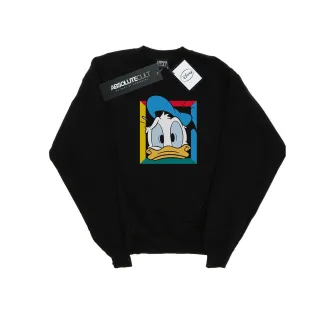 Disney - "Donald Duck Panicked" Sweatshirt für Herren (Schwarz)