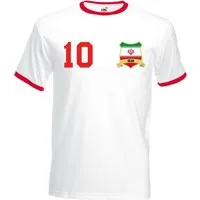 Youth Designz T-Shirt Iran Herren T-Shirt im Fußball Trikot Look mit trendigem Motiv