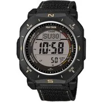 CASIO PRO TREK Multifunktionsuhr PRG-69B-1ER, Armbanduhr, Herrenuhr, digital, automatischer Kalender, Thermometer