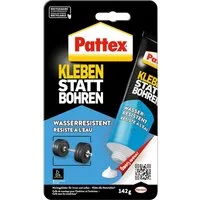 Pattex Montagekleber Kleben statt Bohren wasserresistent 142 g Weiß, (1-tlg)