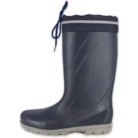Beck Damen Regenstiefel Sailor Gummistiefel (klassischer Stiefel, für trockene, warme Füße) wasserdicht, robust, strapazierfähig, herausnehmbare Einlegesohle