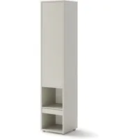 Compleo Kleiderschrank mit 1 Tür BED CONCEPT Kleiderschrank schmal mit schublade