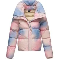 Ragwear Steppjacke Lunis Ombre stylische, cropped Winter Kurzjacke