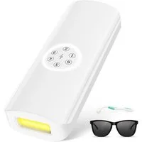 Vivitar IPL-Haarentferner Pulslicht Epilierer Laser Epilierer für Frauen und Männer, schmerzfreie dauerhafte Haarentfernung, für Gesicht, Arme, Beine, Achseln, Bikini, 6 Leistungsstufen
