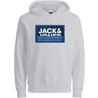Jack & Jones Junior Sweatshirt JCOLOGAN PRINT SWEAT HOOD SN MNI