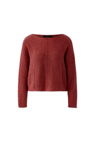 Oui - Pullover red pear - Gr. - 44