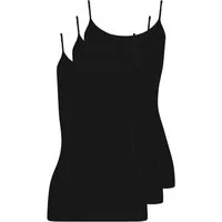 Pompadour Achseltop 3er Pack Damen Spaghettitop Intime (Packung, 3-St) -