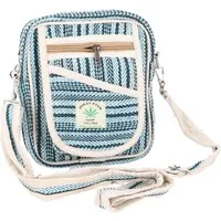 Guru-Shop Schultertasche Natürliche Schultertasche aus Baumwolle, Boho..