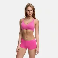 cfab (creamy fabrics) Hipster Seamless Hipster Pant, 3er Pack-Rosa Pink-M