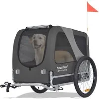 TIGGO Fahrradhundeanhänger DOGGYHUT® Hundefahrradanhänger 15 - 30kg Hundeanhänger Fahrradanhänger